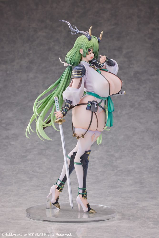 Original Character PVC Statue 1/6 Dokuganryu-chan Illustrated by Mataro Deluxe Edition 30 cm - Preorder - ETA: 20.12.2025