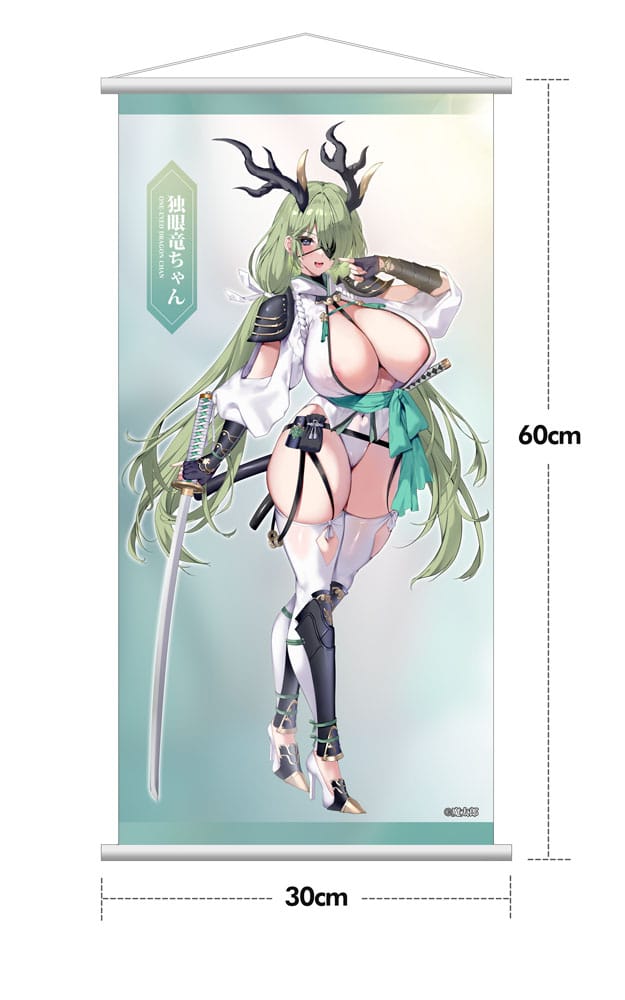 Original Character PVC Statue 1/6 Dokuganryu-chan Illustrated by Mataro Deluxe Edition 30 cm - Preorder - ETA: 20.12.2025
