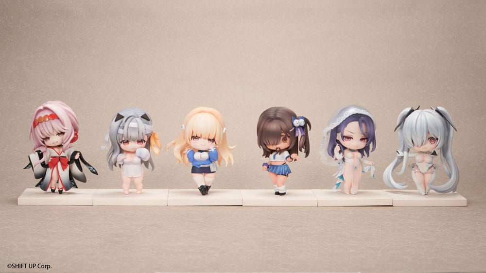 Goddess of Victory: Nikke SAC Series Mini-Figuren 6er-Pack Chibi Vol. 3 10 cm - Preorder - ETA: 25.08.2026