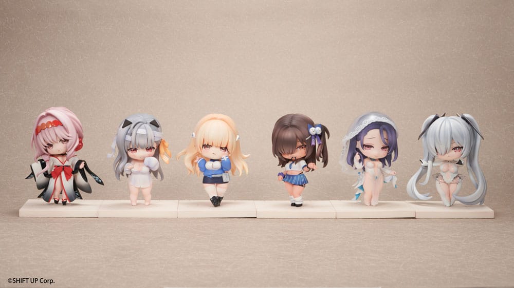 Goddess of Victory: Nikke SAC Series Mini-Figuren 6er-Pack Chibi Vol. 3 10 cm - Preorder - ETA: 25.08.2026