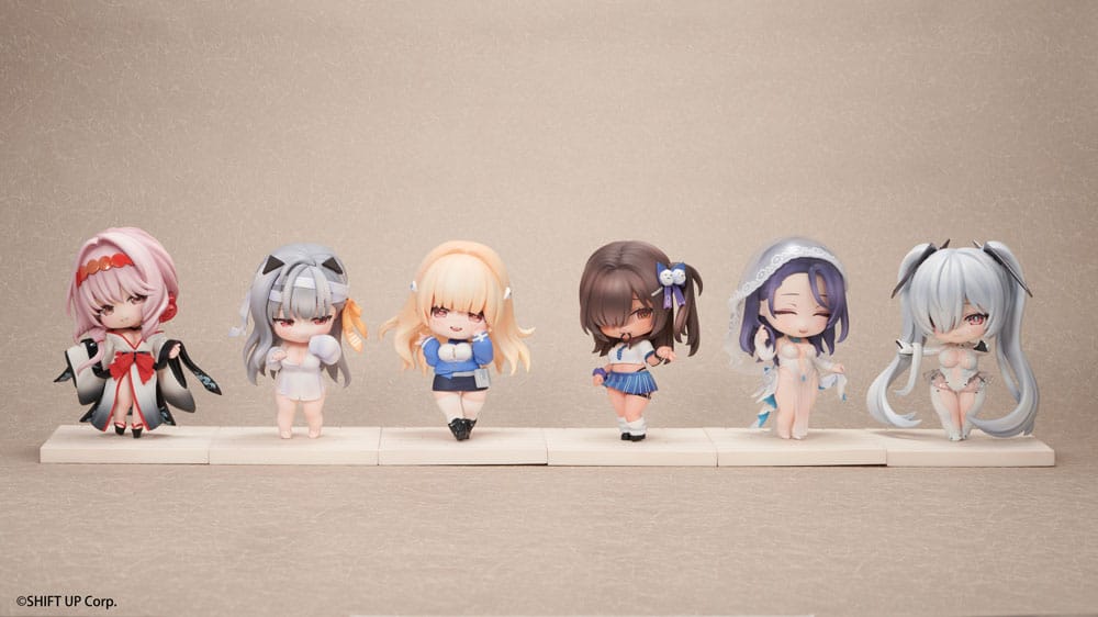 Goddess of Victory: Nikke SAC Series Mini-Figuren 6er-Pack Chibi Vol. 3 10 cm - Preorder - ETA: 25.08.2026
