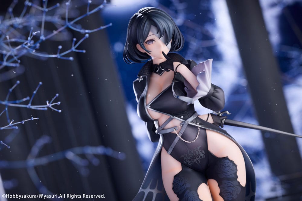 Original Illustration PVC Statue 1/7 Nevaostro Illustrated by Kishi Yasuri Limited Edition 25 cm - Versand: 5-7 Tage nach Bestellung