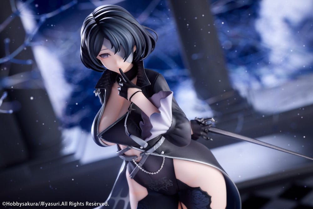 Original Illustration PVC Statue 1/7 Nevaostro Illustrated by Kishi Yasuri Limited Edition 25 cm - Versand: 5-7 Tage nach Bestellung