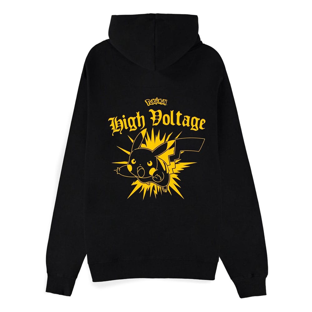 Pokémon Kapuzenpullover mit Reißverschluß Pikachu Voltage Größe L - Versand: 5-7 Tage nach Bestellung