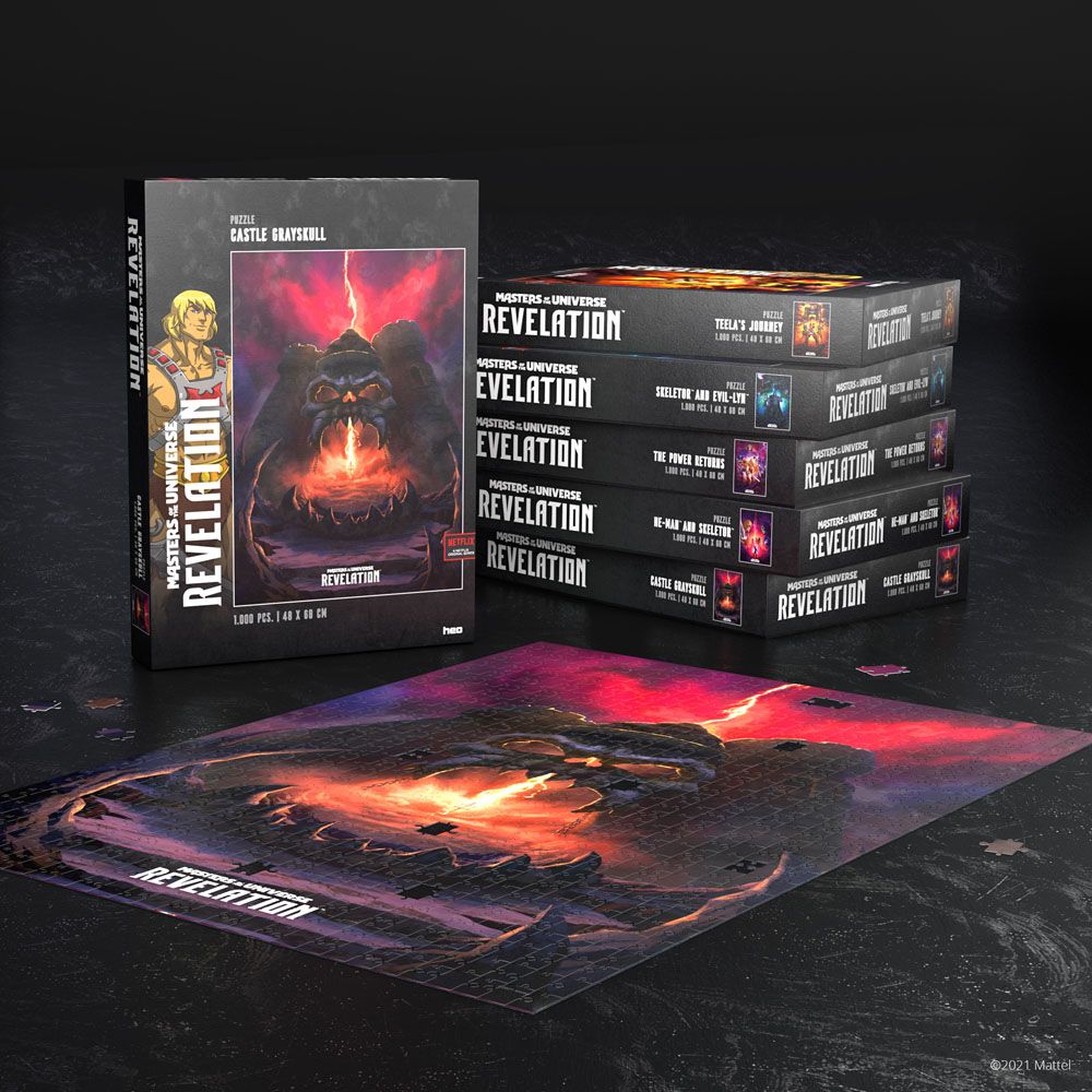 Masters of the Universe: Revelation™ Puzzle Castle Grayskull (1000 Teile) - Versand: 7 Tage nach Bestellung