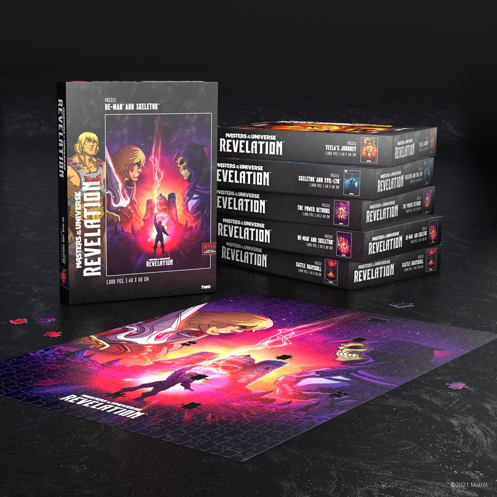 Masters of the Universe: Revelation™ Puzzle He-Man™ and Skeletor™ (1000 Teile) - Versand: 7 Tage nach Bestellung