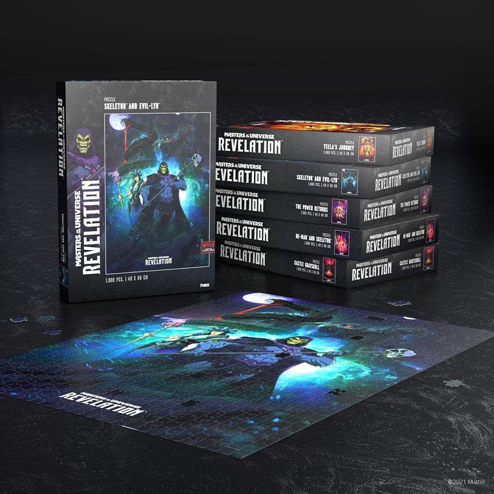 Masters of the Universe: Revelation™ Puzzle Skeletor™ and Evil-Lyn™ (1000 Teile) - Versand: 7 Tage nach Bestellung