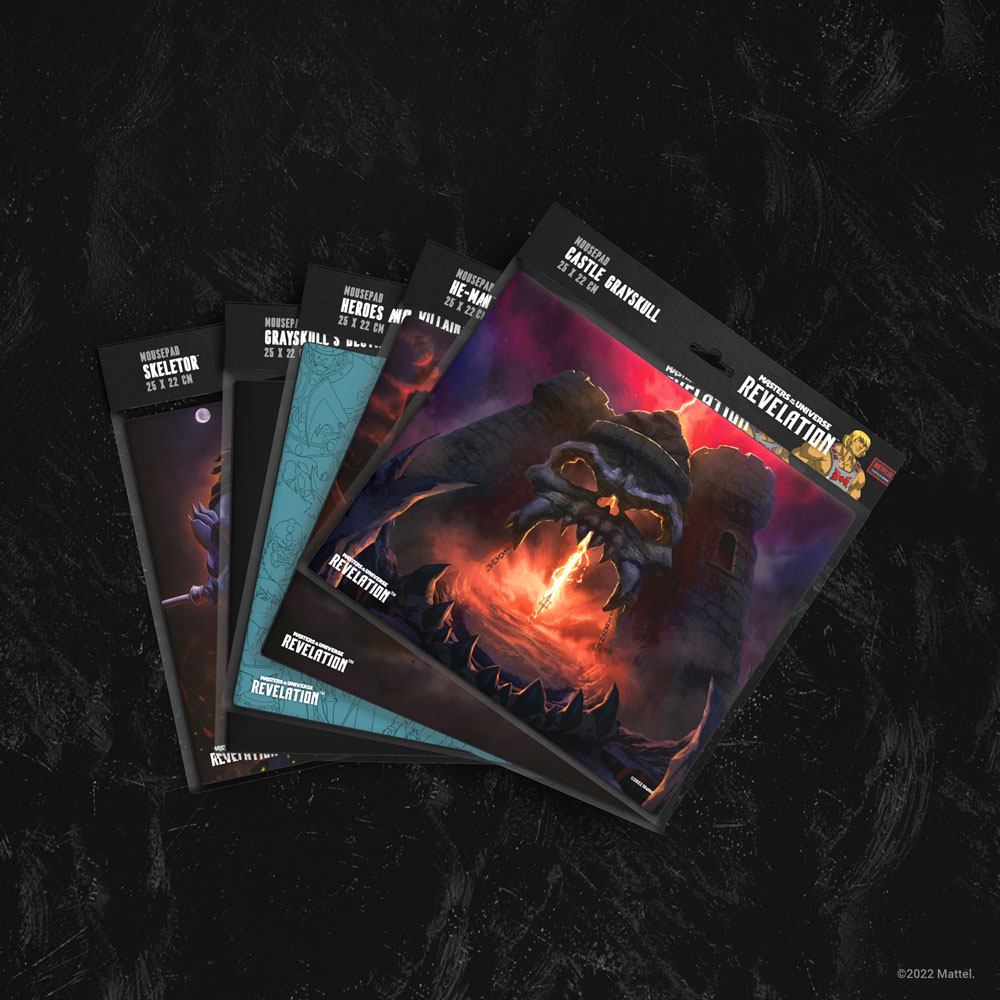 Masters of the Universe: Revelation™ Mousepad Castle Grayskull 25 x 22 cm - Versand: 7 Tage nach Bestellung