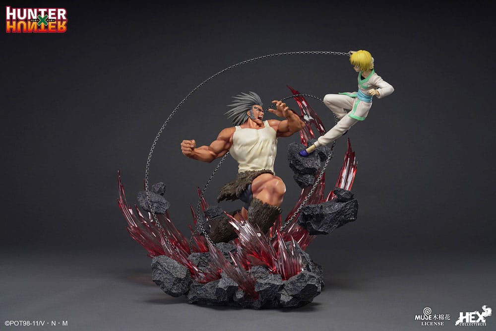 Hunter x Hunter Elite Dynamic Statue 1/6 Kurapika Vs Uvogin 61 cm - Preorder - ETA: 30.10.2025