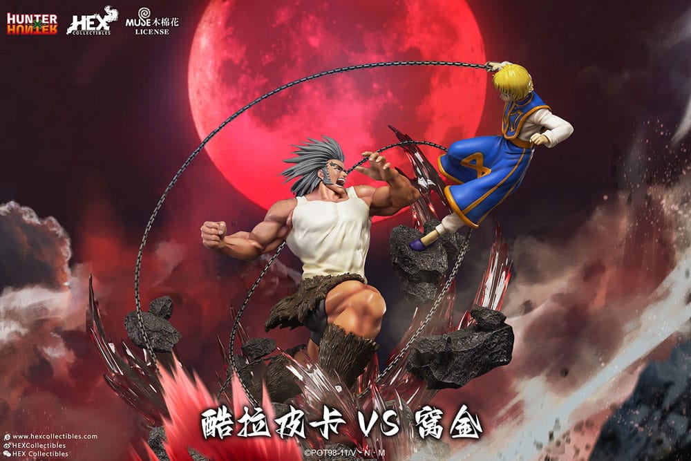 Hunter x Hunter Elite Dynamic Statue 1/6 Kurapika Vs Uvogin 61 cm - Preorder - ETA: 30.10.2025