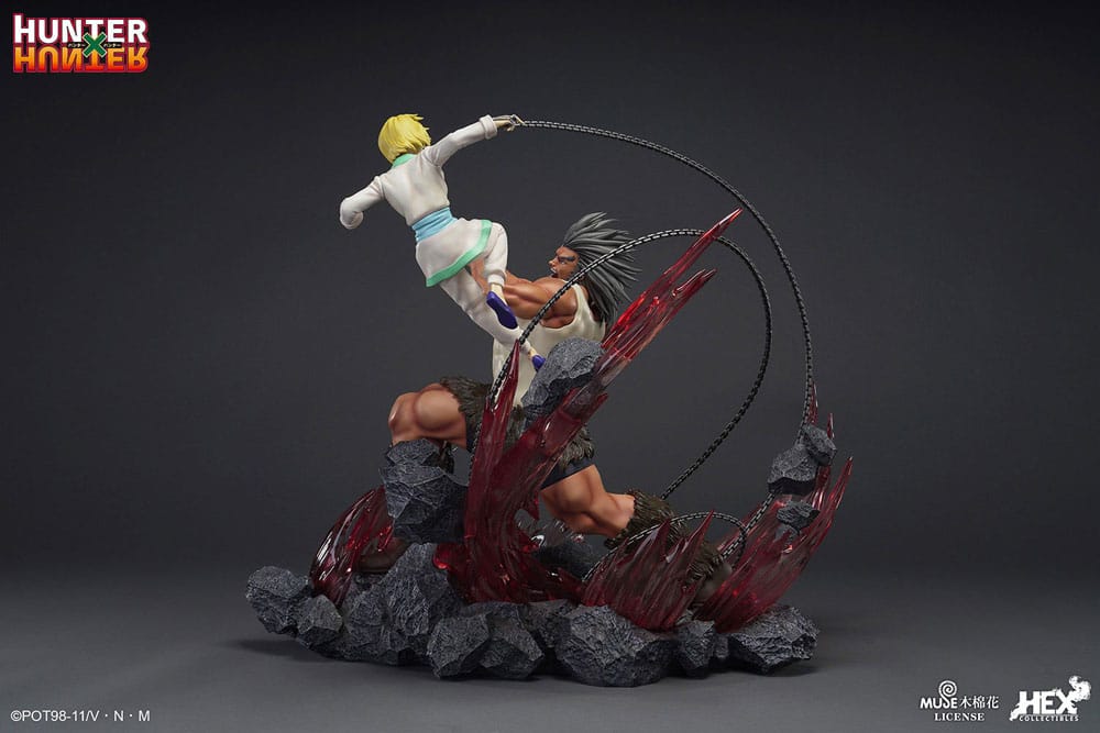 Hunter x Hunter Elite Dynamic Statue 1/6 Kurapika Vs Uvogin 61 cm - Preorder - ETA: 30.10.2025