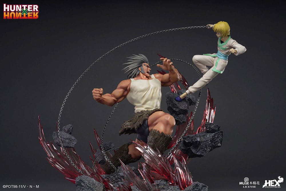 Hunter x Hunter Elite Dynamic Statue 1/6 Kurapika Vs Uvogin 61 cm - Preorder - ETA: 30.10.2025