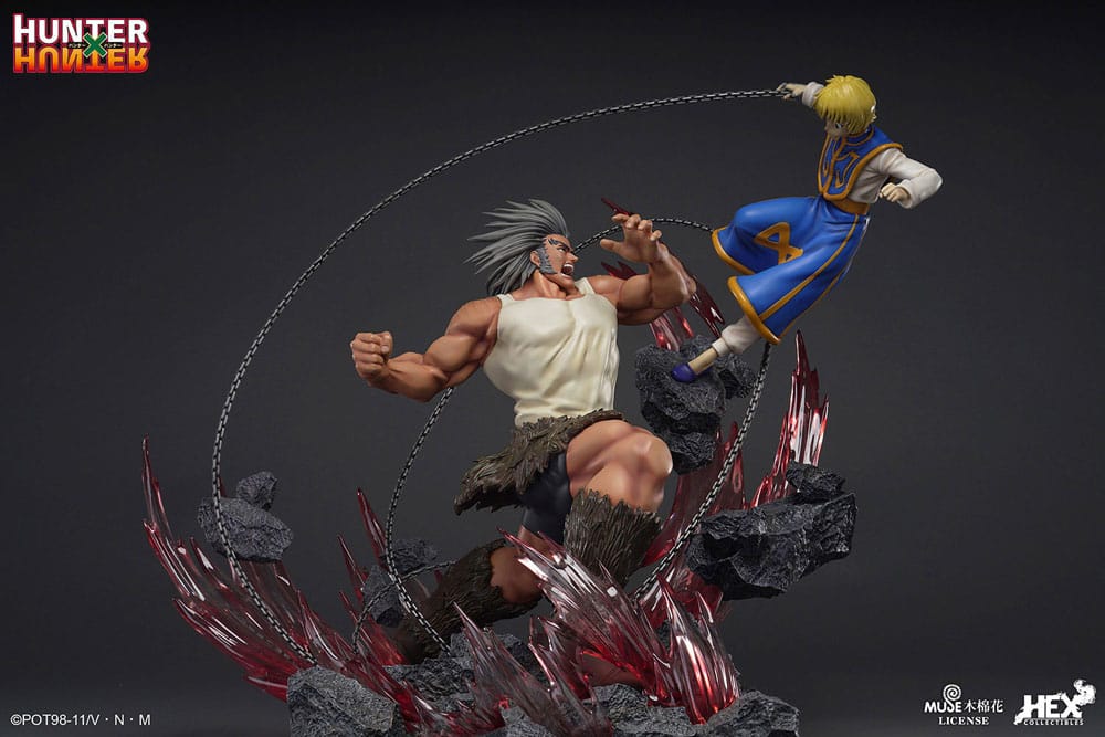 Hunter x Hunter Elite Dynamic Statue 1/6 Kurapika Vs Uvogin 61 cm - Preorder - ETA: 30.10.2025