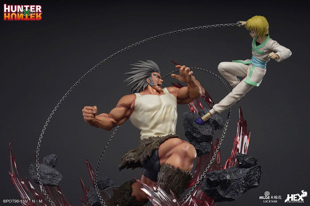 Hunter x Hunter Elite Dynamic Statue 1/6 Kurapika Vs Uvogin 61 cm - Preorder - ETA: 30.10.2025
