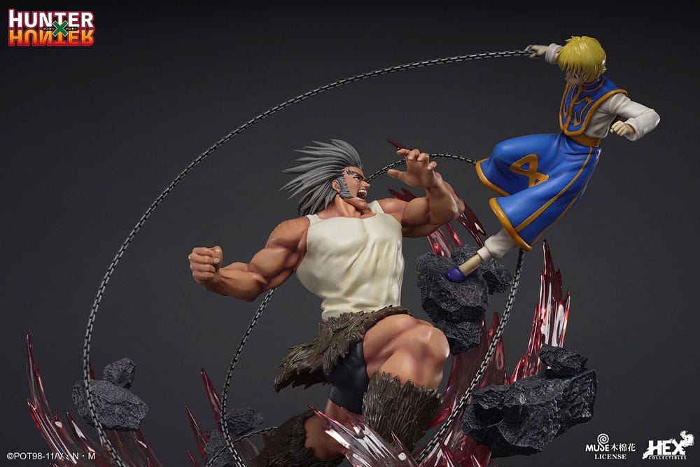 Hunter x Hunter Elite Dynamic Statue 1/6 Kurapika Vs Uvogin 61 cm - Preorder - ETA: 30.10.2025