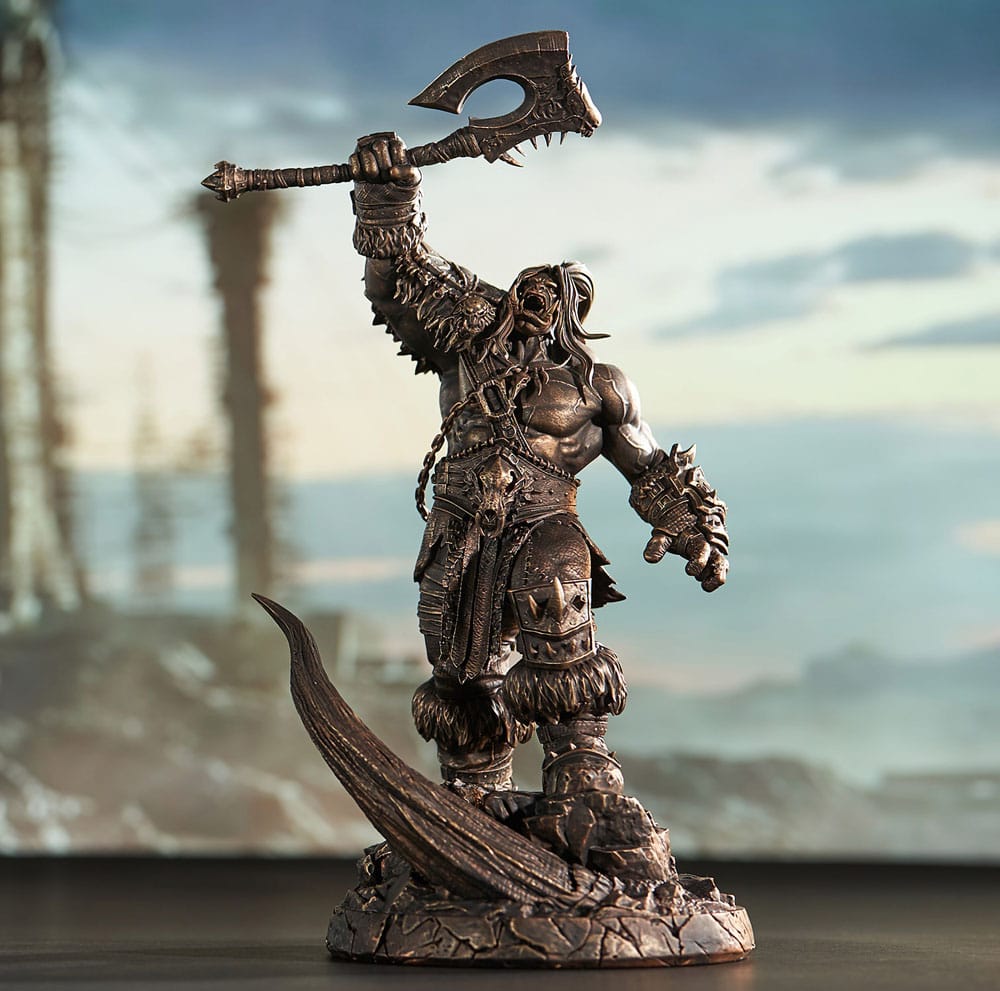 World of Warcraft Statue 1/10 Bronze Coloured Edition Grommash Hellscream 31 cm - Preorder - ETA: 25.12.2025
