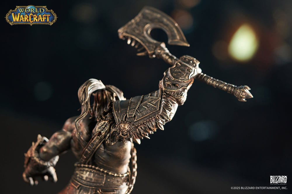 World of Warcraft Statue 1/10 Bronze Coloured Edition Grommash Hellscream 31 cm - Preorder - ETA: 25.12.2025