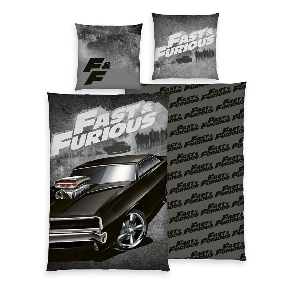 Fast & Furious Bettwäsche 135 x 200 cm - Preorder - ETA: 21.10.2025