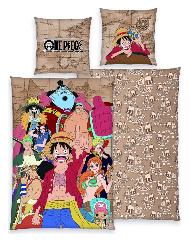 One Piece Bettwäsche One Piece Crew 135 x 200 cm - Preorder - ETA: 26.10.2026