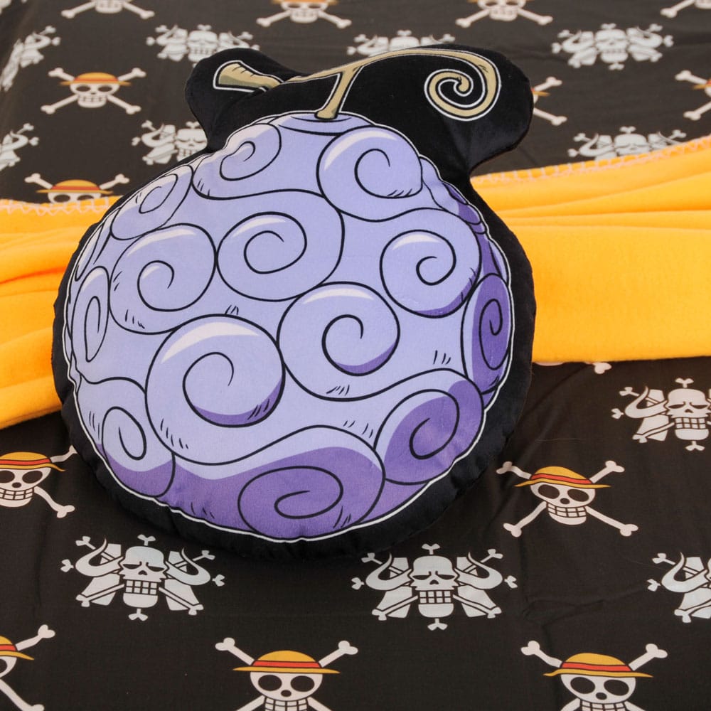 One Piece Dekokissen Gum Gum Frucht 36 cm - Versand: 5-7 Tage nach Bestellung