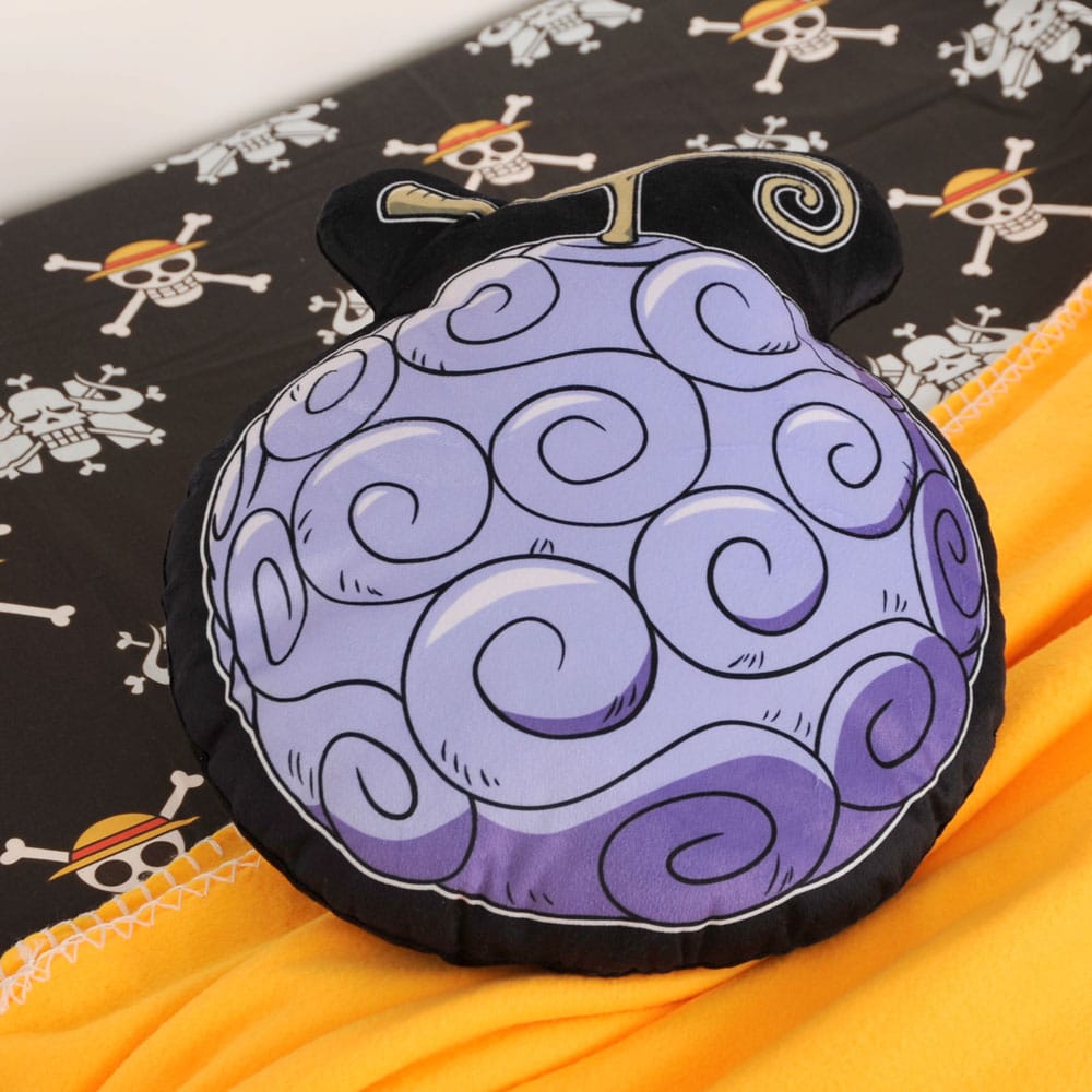 One Piece Dekokissen Gum Gum Frucht 36 cm - Versand: 5-7 Tage nach Bestellung