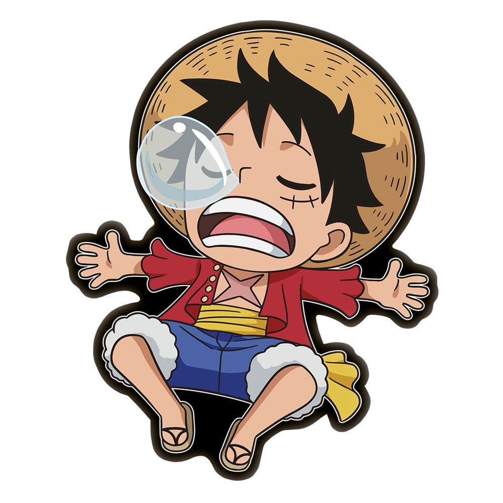 One Piece Dekokissen Luffy 36 cm - Versand: 7 Tage nach Bestellung