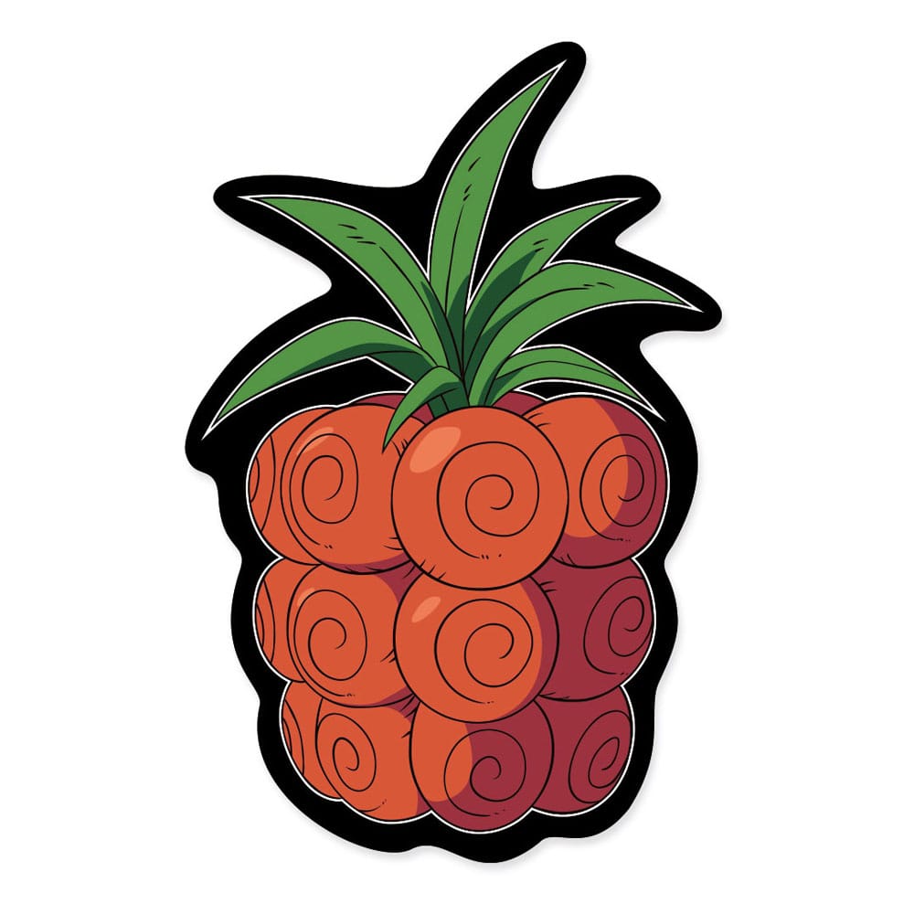 One Piece Dekokissen Trenn-Trenn Frucht 35 cm - Versand: 7 Tage nach Bestellung