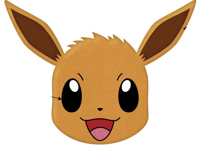 Pokémon Dekokissen Evoli 35 cm - Versand: 7 Tage nach Bestellung