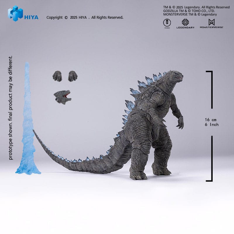 Godzilla 2014 Exquisite Basic+ Actionfigur Godzilla Translucent Ver. 18 cm - Preorder - ETA: 25.02.2026