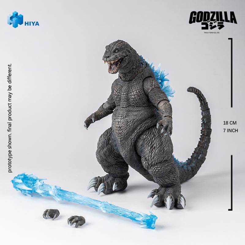 Mothra and King Ghidorah: Giant Monsters All-Out Attack (2001) Exquisite Basic Actionfigur Heat Ray Godzilla 18 cm - Preorder - ETA: 25.05.2026