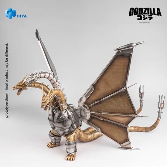 Godzilla vs. King Ghidorah (1991) Exquisite Basic Actionfigur Mecha King Ghidorah 33 cm - Preorder - ETA: 25.08.2026