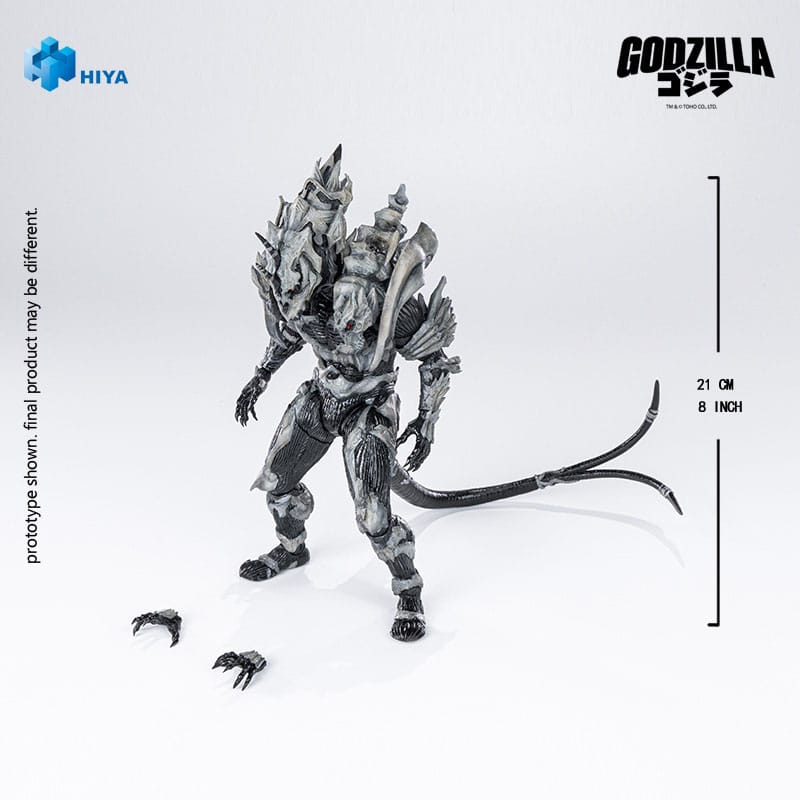 Godzilla Final Wars (2004) Exquisite Basic Actionfigur Monster X 21 cm - Preorder - ETA: 25.02.2027