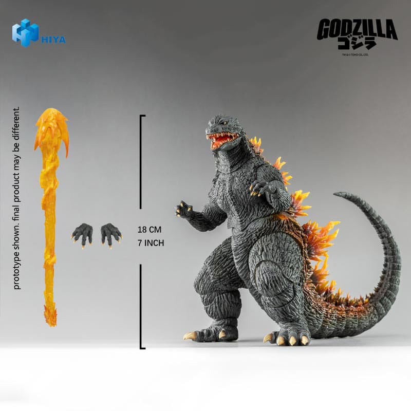 Godzilla 2000: Millennium (1999) Exquisite Basic Actionfigur Godzilla Heat Ray 18 cm - Preorder - ETA: 25.05.2026