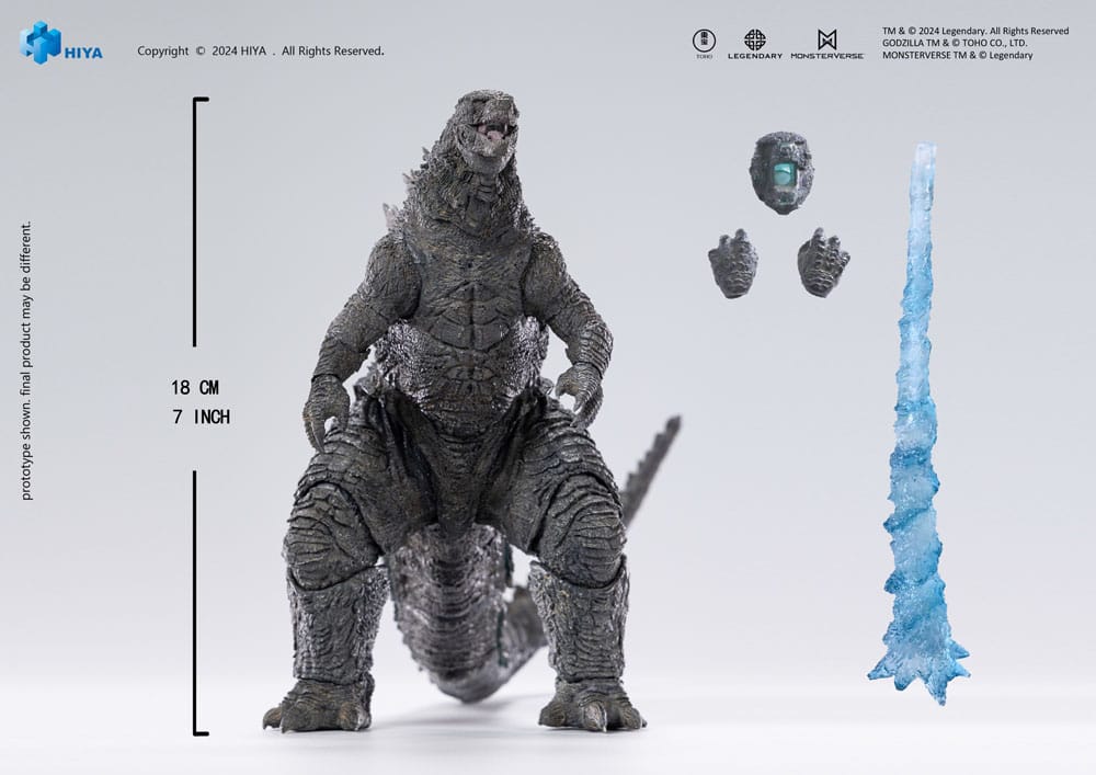 Godzilla vs. Kong 2001 Exquisite Basic+ Actionfigur Heat Ray Godzilla 18 cm - Preorder - ETA: 22.04.2026