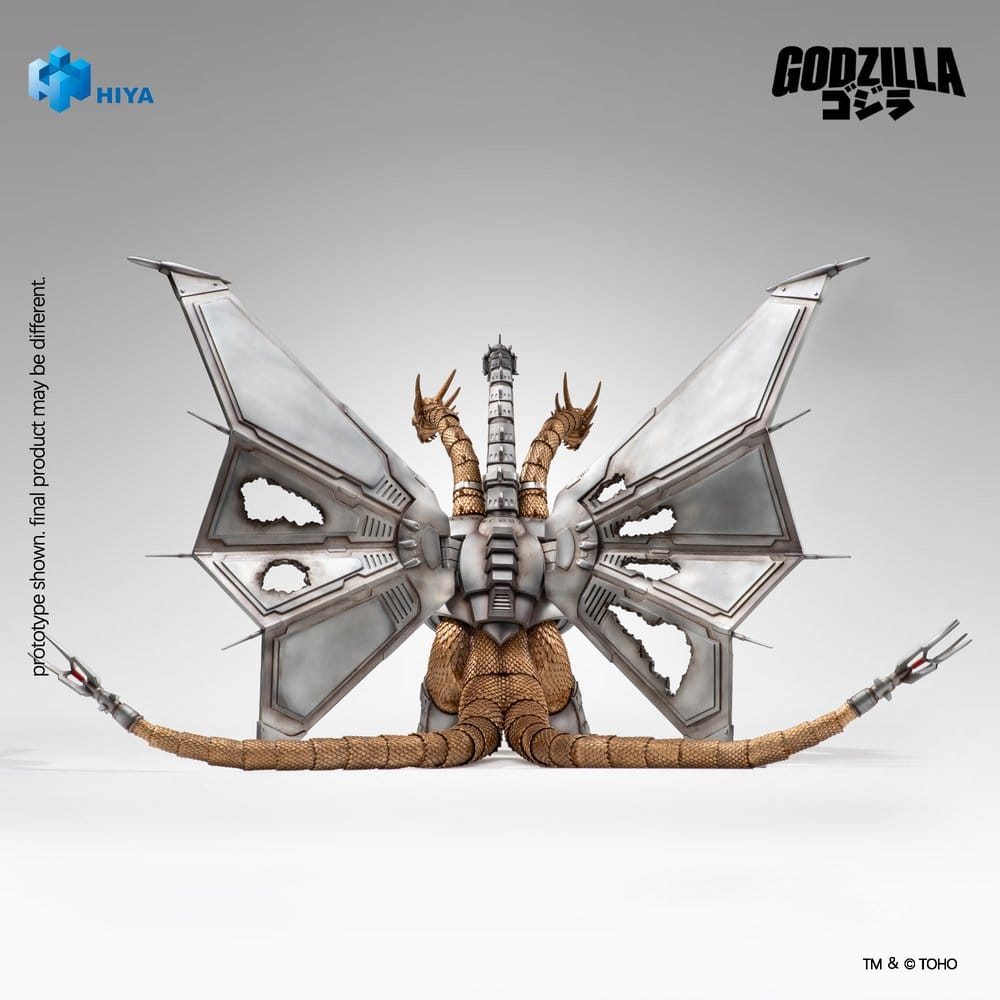 Godzilla vs. King Ghidorah Exquisite Basic Actionfigur Battle Damaged Mecha King Ghidorah 33 cm - Preorder - ETA: 25.08.2027