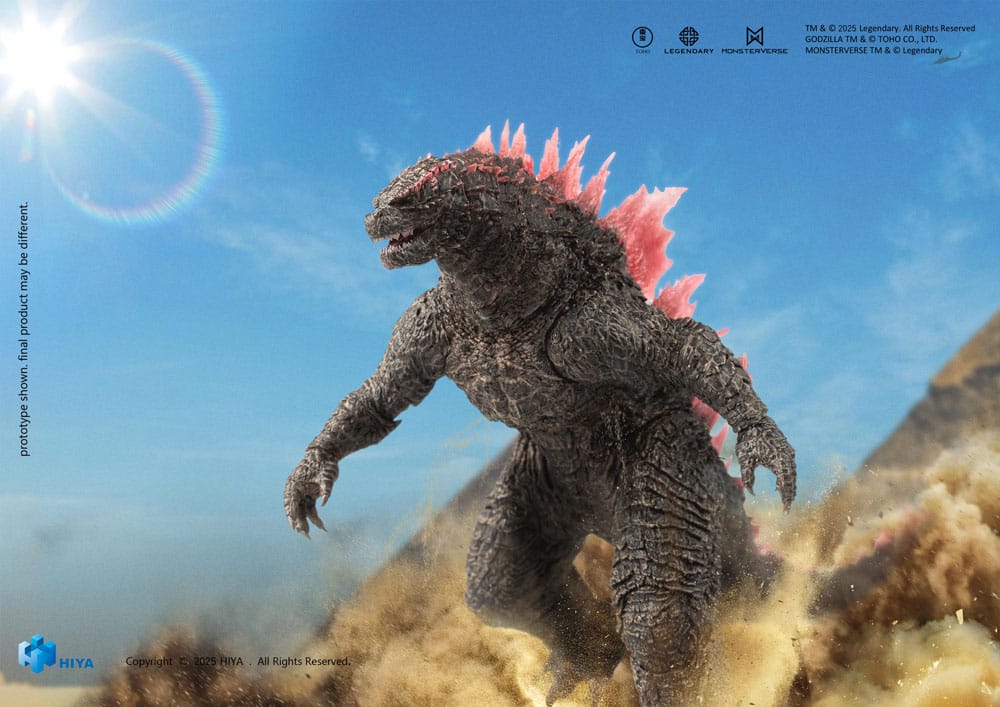 Godzilla x Kong The New Empire Exquisite Basic Actionfigur Heat Ray Godzilla Evolved Ver. 18 cm - Preorder - ETA: 25.04.2026