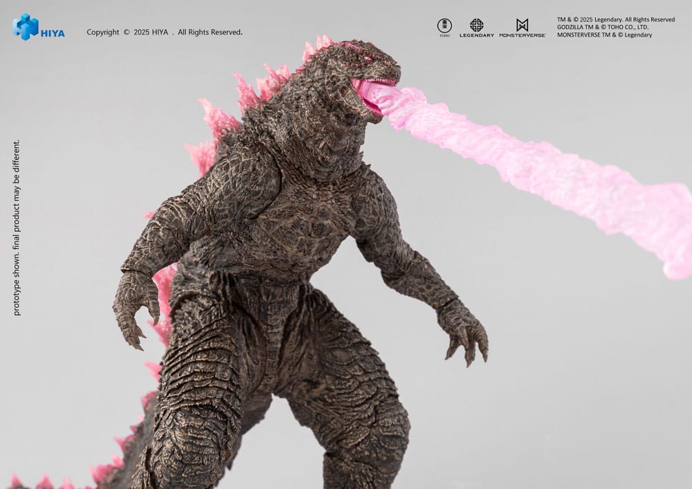 Godzilla x Kong The New Empire Exquisite Basic Actionfigur Heat Ray Godzilla Evolved Ver. 18 cm - Preorder - ETA: 25.04.2026