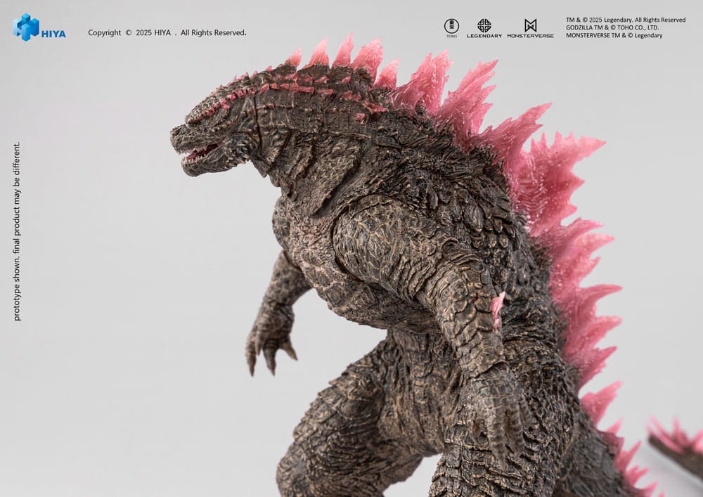 Godzilla x Kong The New Empire Exquisite Basic Actionfigur Heat Ray Godzilla Evolved Ver. 18 cm - Preorder - ETA: 25.04.2026
