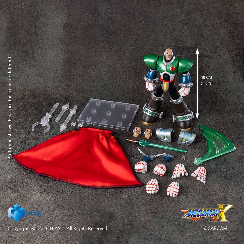 Mega Man X Exquisite Basic Actionfigur Sigma 18 cm - Preorder - ETA: 25.11.2027