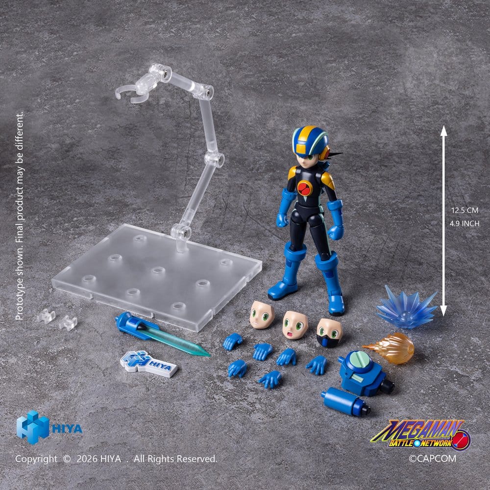 Mega Man Exquisite Basic Series Actionfigur MegaMan.EXE 13 cm - Preorder - ETA: 25.02.2028