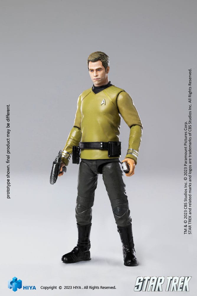 Star Trek Exquisite Mini Actionfigur 1/18 Star Trek 2009 Kirk 10 cm - Versand: 5-7 Tage nach Bestellung