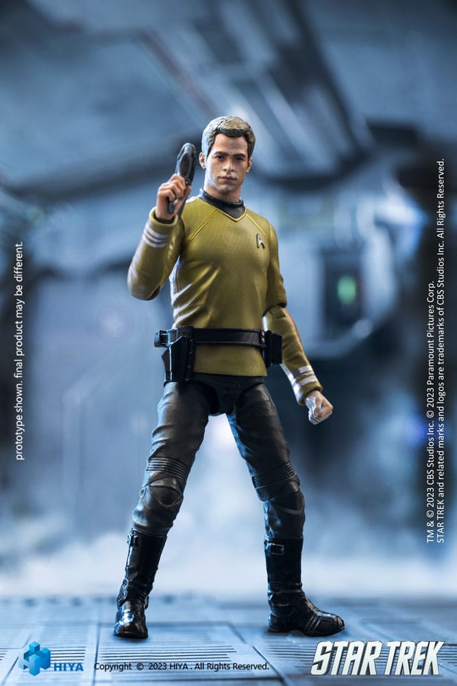 Star Trek Exquisite Mini Actionfigur 1/18 Star Trek 2009 Kirk 10 cm - Versand: 5-7 Tage nach Bestellung