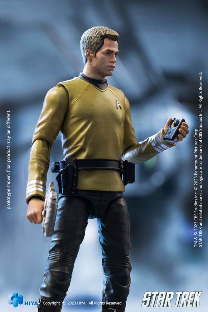 Star Trek Exquisite Mini Actionfigur 1/18 Star Trek 2009 Kirk 10 cm - Versand: 5-7 Tage nach Bestellung