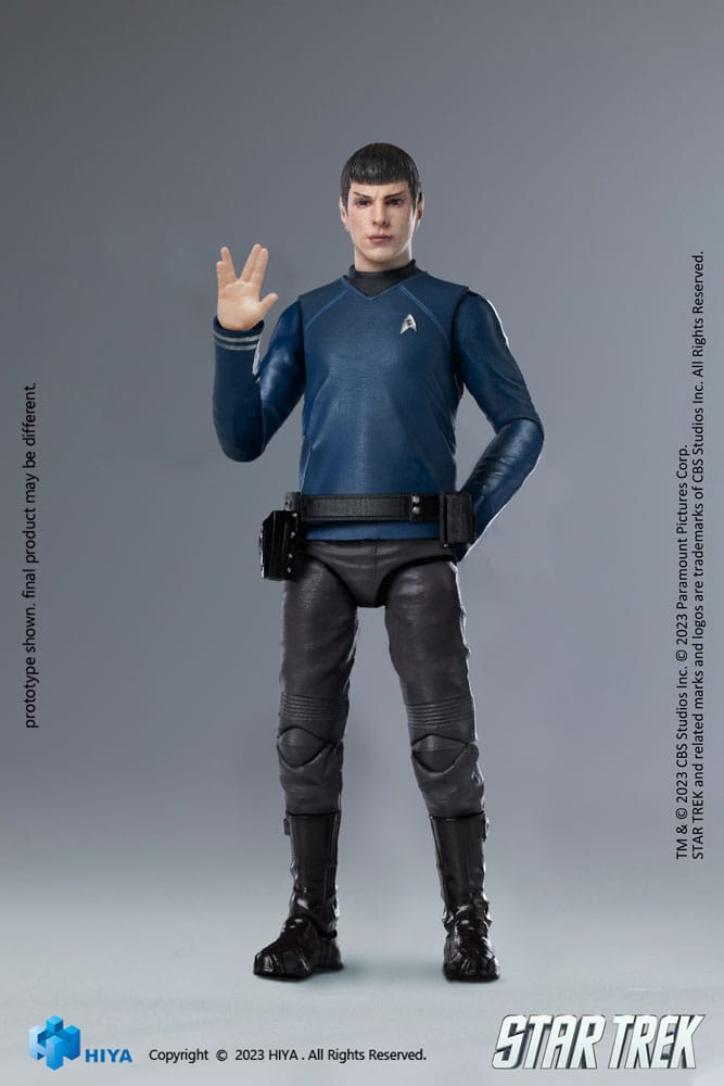 Star Trek Exquisite Mini Actionfigur 1/18 Star Trek 2009 Spock 10 cm - Versand: 5-7 Tage nach Bestellung