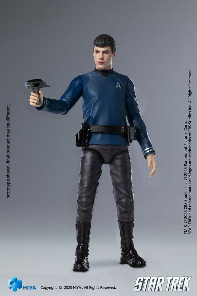 Star Trek Exquisite Mini Actionfigur 1/18 Star Trek 2009 Spock 10 cm - Versand: 5-7 Tage nach Bestellung