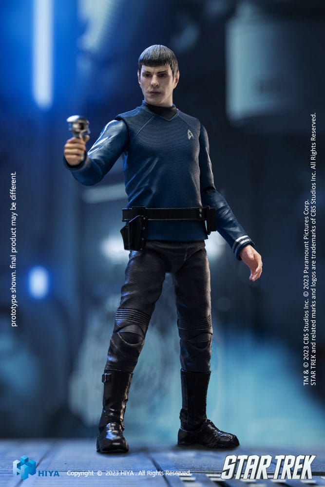 Star Trek Exquisite Mini Actionfigur 1/18 Star Trek 2009 Spock 10 cm - Versand: 5-7 Tage nach Bestellung