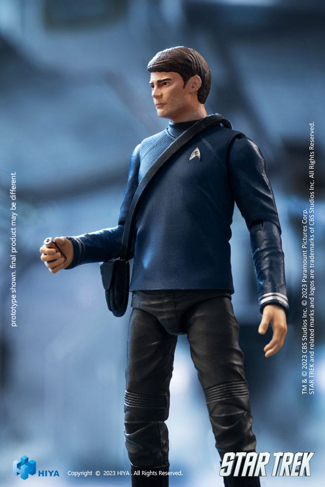 Star Trek Exquisite Mini Actionfigur 1/18 Star Trek 2009 McCoy10 cm - Versand: 5-7 Tage nach Bestellung