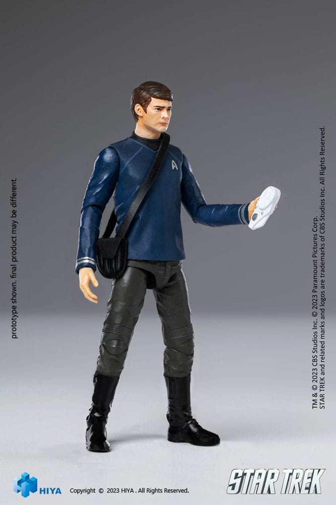 Star Trek Exquisite Mini Actionfigur 1/18 Star Trek 2009 McCoy10 cm - Versand: 5-7 Tage nach Bestellung