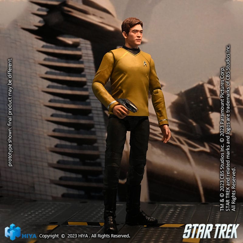 Star Trek Exquisite Mini Actionfigur 1/18 Star Trek 2009 Sulu 10 cm - Versand: 5-7 Tage nach Bestellung