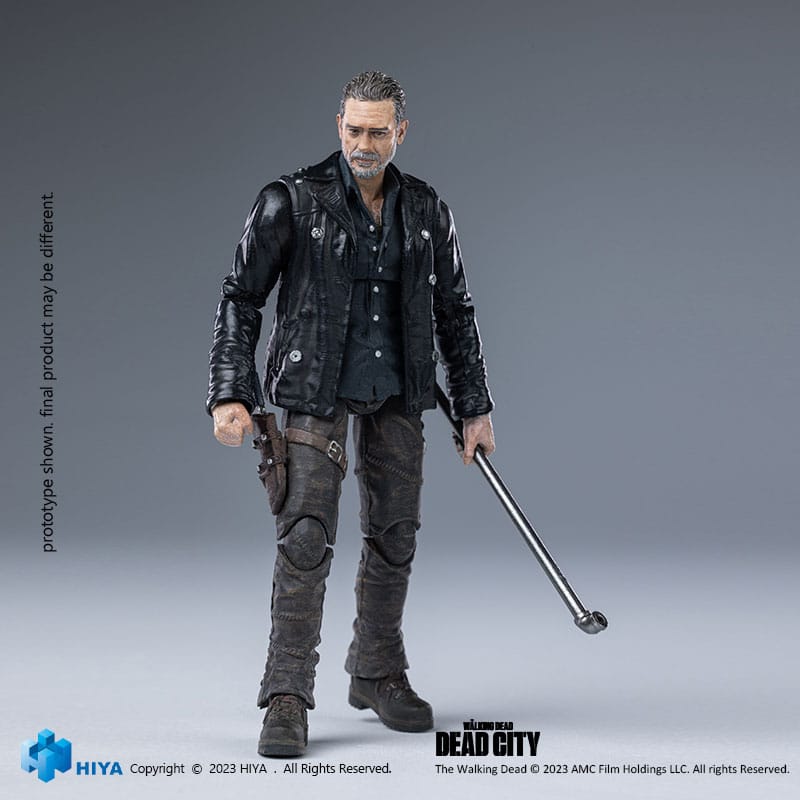 The Walking Dead Exquisite Mini Actionfigur 1/18 Dead City Negan 11 cm - Versand: 5-7 Tage nach Bestellung